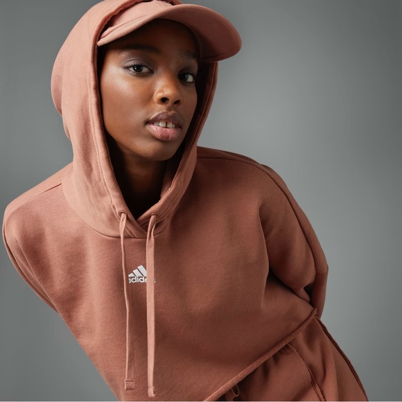 Adidas Collective Power Cropped Hoodie - Picture 10 of 10
